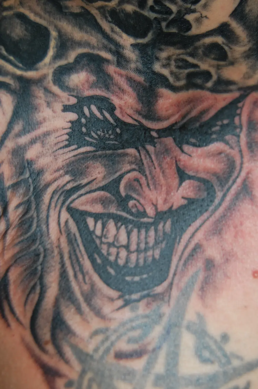 Marco`s Tattoo, Rücken-Tattoo